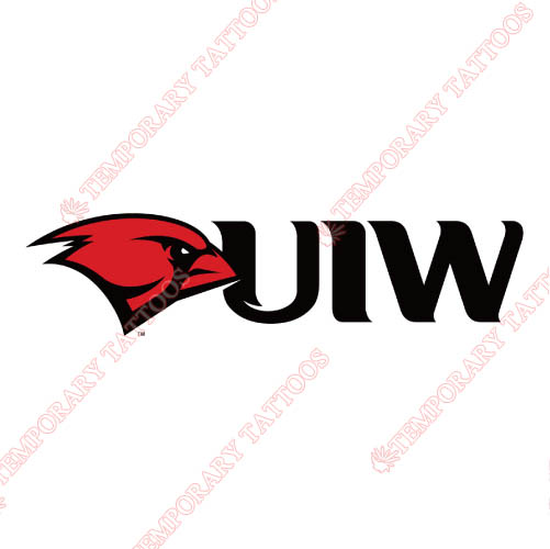 Incarnate Word Cardinals Customize Temporary Tattoos Stickers NO.4624